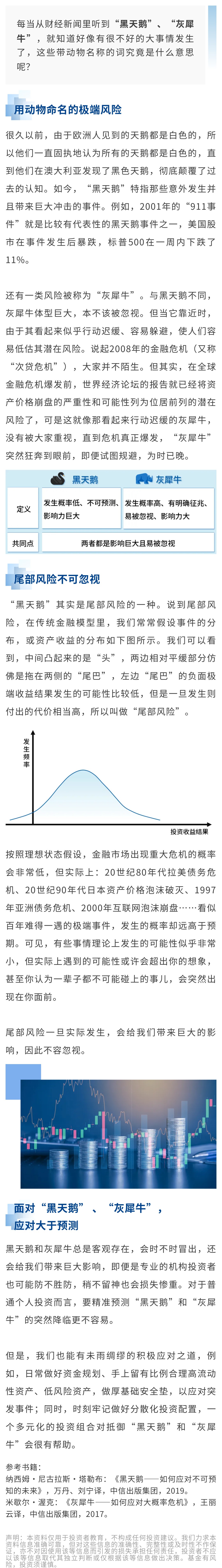 “黑天鹅”和“灰犀牛”是什么？