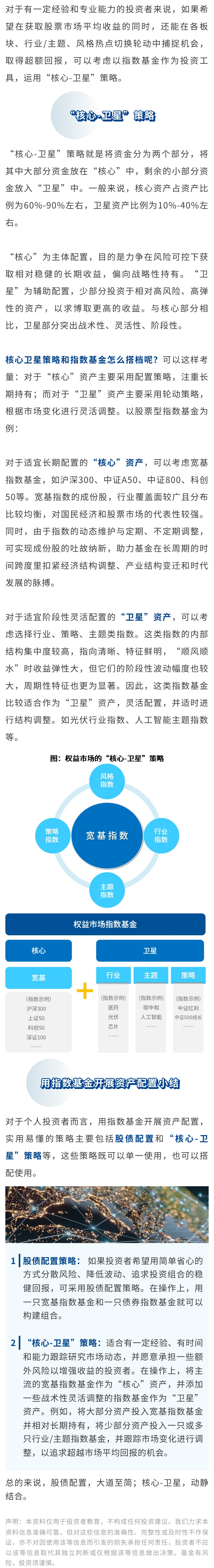 动静结合：用指数基金做“核心-卫星”配置