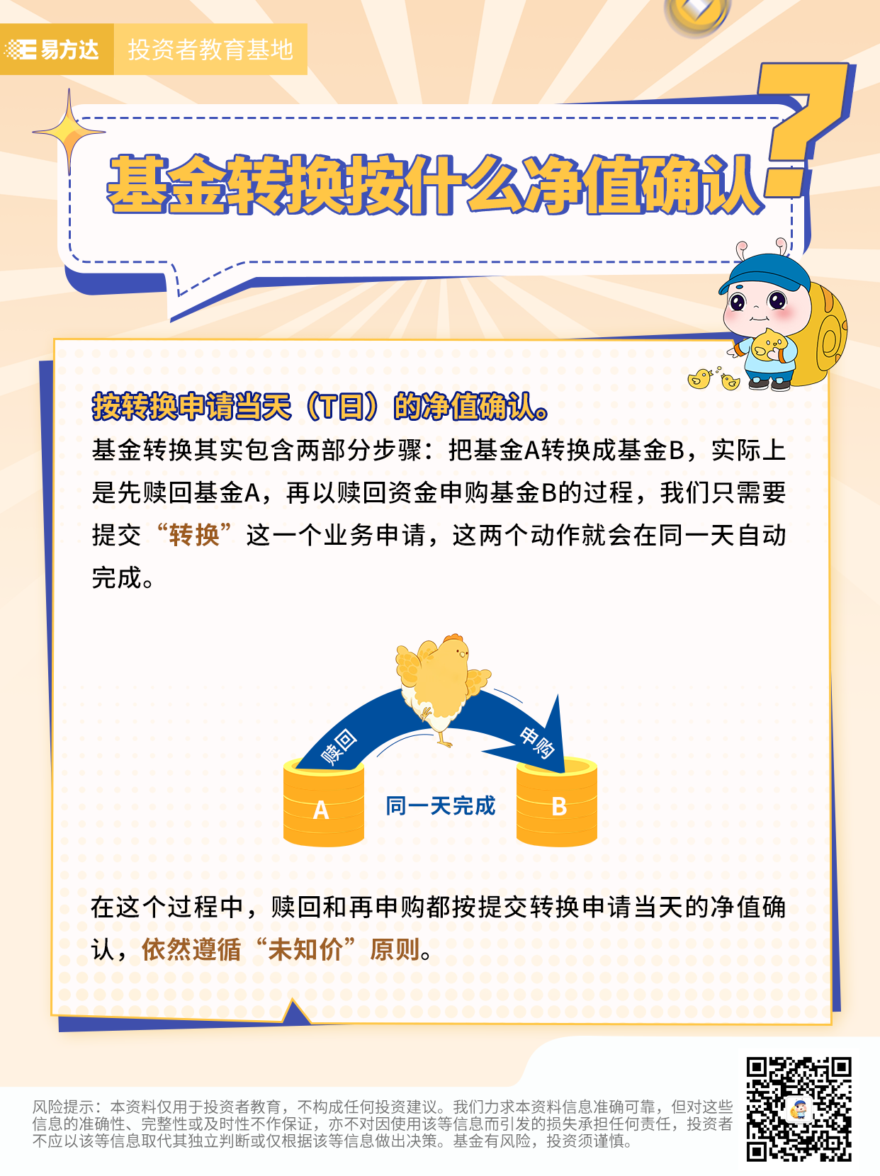 12.基金转换按什么净值确认？