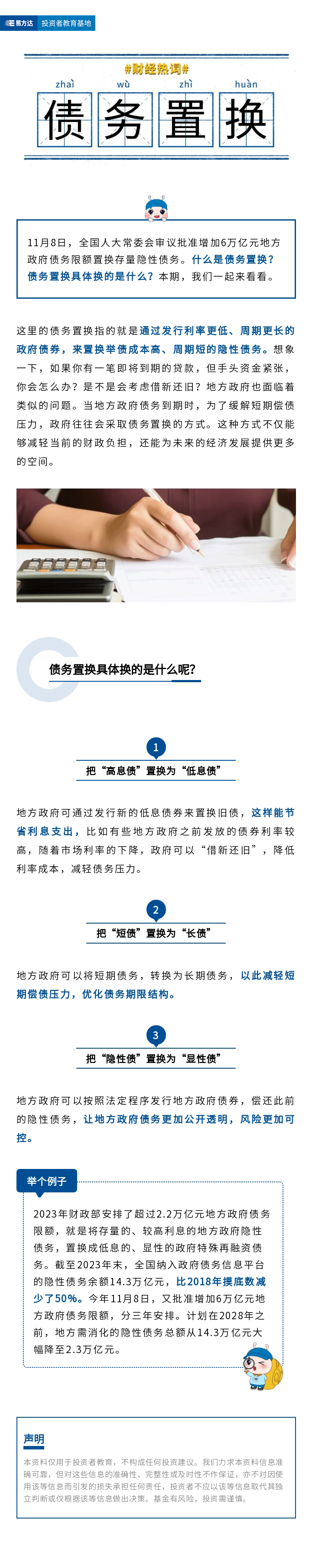 6万亿获批！什么是债务置换？