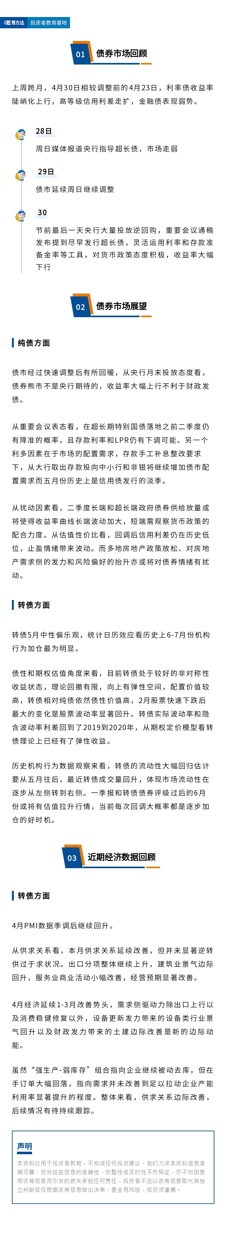央行节前投放逆回购，提振市场情绪（24年5月第1期）
