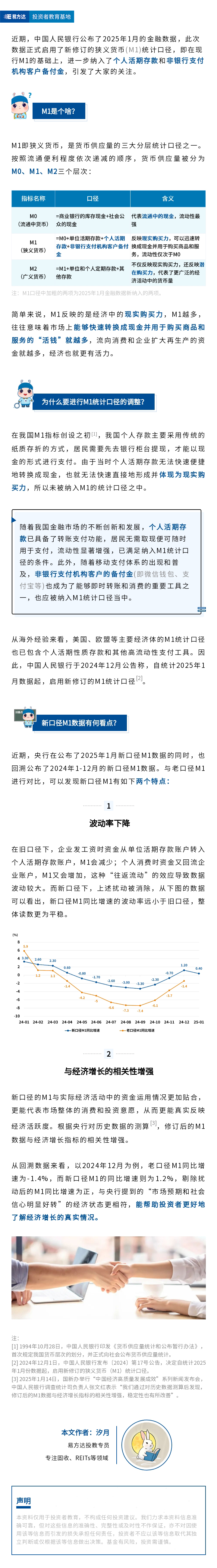 M1统计口径调整是咋回事？