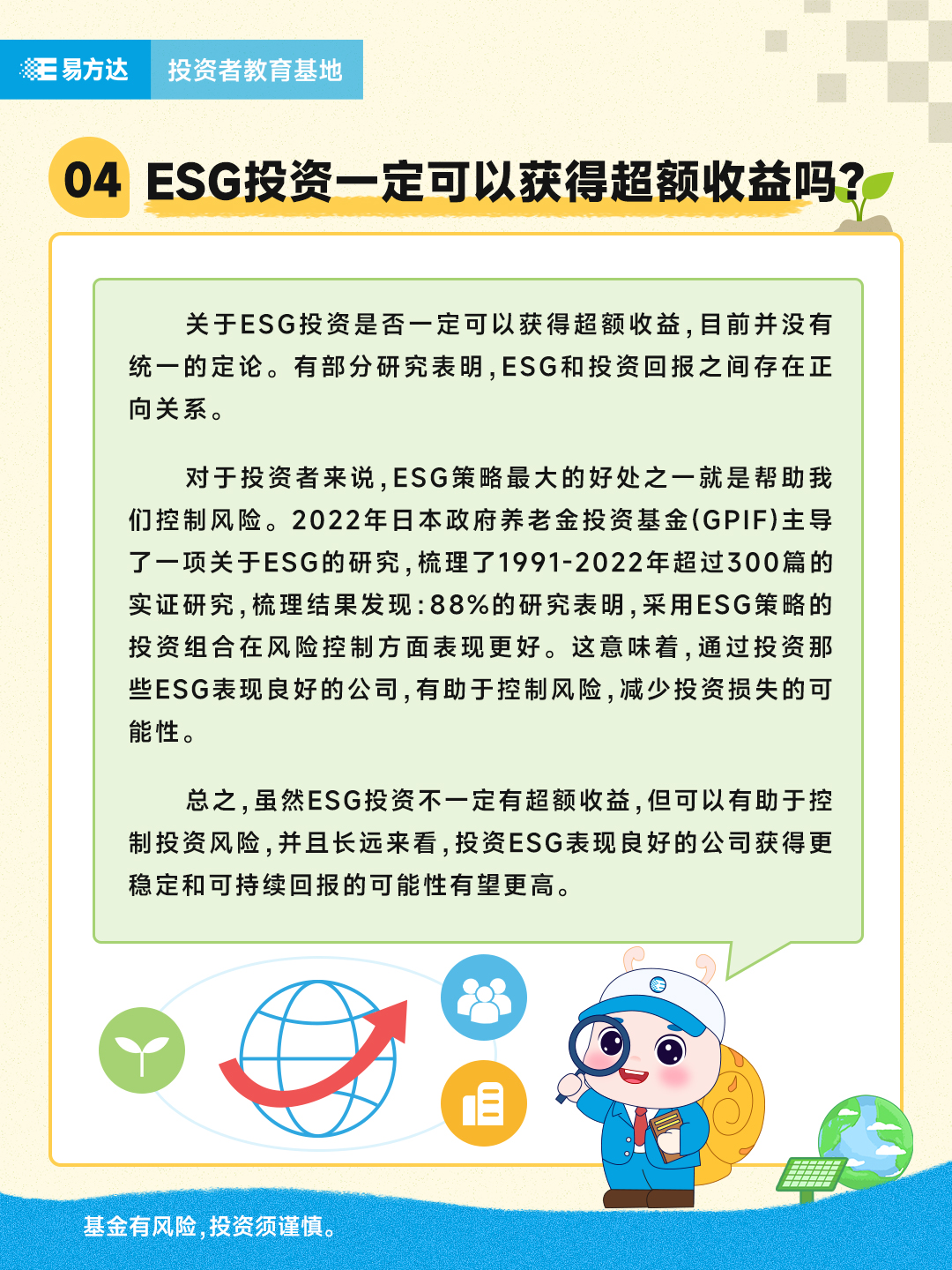 4.ESG投资一定可以获得超额收益吗？